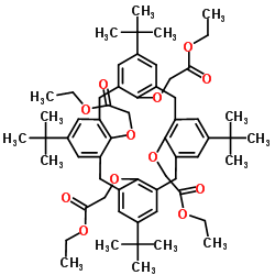 4-tert-butylcalix[4]arene-tetraacetic acid tetraethyl ester_97600-39-0