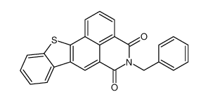 5-benzyl-4H-benzo[de]benzo[4,5]thieno[2,3-g]isoquinoline-4,6(5H)-dione_97606-74-1