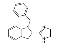 2-(4,5-Dihydro-1H-imidazol-2-yl)-2,3-dihydro-1-benzyl-1H-indole_97608-37-2