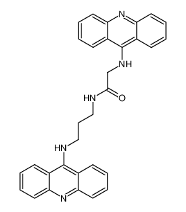 2-(Acridin-9-ylamino)-N-[3-(acridin-9-ylamino)-propyl]-acetamide_97614-72-7
