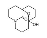 5,9-Epoxy-5-hydroxy-1-azabicyclo(7.3.1)tridecan-13-on_97627-57-1