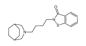 2-[4-(3-Aza-bicyclo[3.2.2]non-3-yl)-butyl]-benzo[d]isothiazol-3-one_97655-73-7