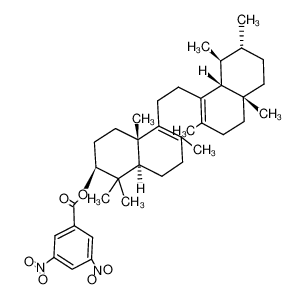 Dihydro-photodehydro-α-amyrin-(3,5-dinitro-benzoat)_97657-50-6