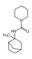 1-Piperidinecarboxamide, N-(2-methylbicyclo[2.2.1]hept-2-yl)-_97681-14-6