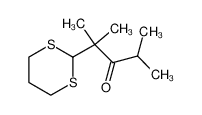 2-(1,3-Dithian-2-yl)-2,4-dimethyl-3-pentanon_97684-10-1