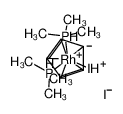[Rh(Cp)(trimethylphosphine)2I]I_97687-45-1