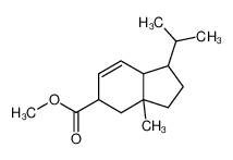 1-Isopropyl-3a-methyl-2,3,3a,4,5,7a-hexahydro-1H-indene-5-carboxylic acid methyl ester_97690-24-9