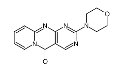 2-(4-morpholinyl)-5H-pyrido(1,2-a)pyrimido(4,5-d)pyrimidin-5-one_97693-16-8