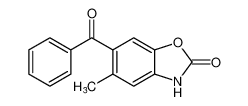 2(3H)-Benzoxazolone, 6-benzoyl-5-methyl-_97693-72-6