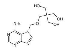 2-(((6-amino-7H-purin-7-yl)methoxy)methyl)-2-(hydroxymethyl)propane-1,3-diol_97694-09-2