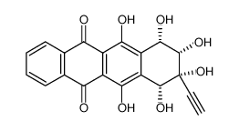 (7R,8R,9S,10S)-8-ethynyl-7,8,9,10-tetrahydro-6,7,8,9,10,11-hexahydroxynaphthacene-5,12-dione_97694-47-8