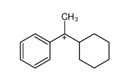 1-phenyl-1-cyclohexyl-1-ethyl cation_97703-82-7
