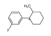 1-(m-fluorophenyl)-2-methyl-1-cyclohexyl cation_97703-92-9