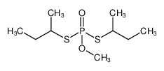 Phosphorodithioic acid, O-methyl S,S-bis(1-methylpropyl) ester_97714-09-5