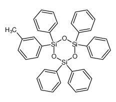 Cyclotrisiloxane, (3-methylphenyl)pentaphenyl-_97718-28-0