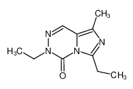3,6-Diethyl-8-methyl-3H-imidazo[1,5-d][1,2,4]triazin-4-one_97750-77-1