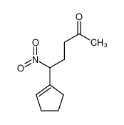 5-(1-cyclopentenyl)-5-nitropentan-2-one_97764-05-1
