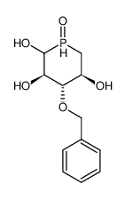 3-O-benzyl-5-deoxy-5-C-phosphinyl-D-xylopyranose_97782-12-2