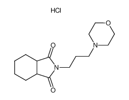 2-(3-Morpholin-4-yl-propyl)-hexahydro-isoindole-1,3-dione; hydrochloride_97809-68-2