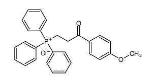 Phosphonium, [3-(4-methoxyphenyl)-3-oxopropyl]triphenyl-, chloride_97815-58-2