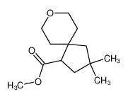 3,3-Dimethyl-8-oxa-spiro[4.5]decane-1-carboxylic acid methyl ester_97827-54-8