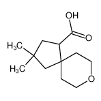 3,3-Dimethyl-8-oxa-spiro[4.5]decane-1-carboxylic acid_97827-55-9