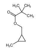 (2-methylcyclopropyl)methyl 2,2-dimethylpropanoate_97845-28-8