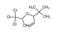 1-(1-tert-Butyl-allyloxy)-2,2,2-trichloro-ethanol_97847-53-5
