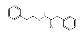 Phenylthioessigsaeure-(N2-phenethyl-hydrazid)_97881-41-9