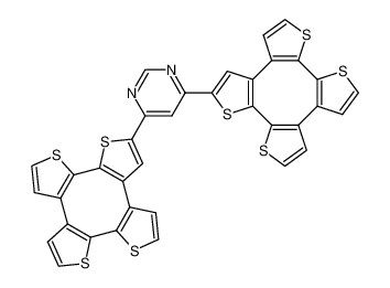2,2'-(4,6-Pyrimidindiyl)di-(all-αS)cyclotetrathiophen_97884-42-9