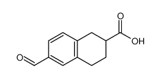 6-formyl-1,2,3,4-tetrahydronaphthalene-2-carboxylic acid_97902-84-6