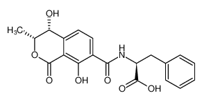 4-Hydroxyochratoxin B,(4R)-_97906-06-4