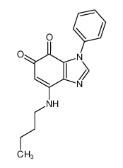 7-Butylamino-3-phenyl-3H-benzoimidazole-4,5-dione_97909-30-3