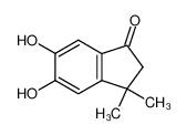 5,6-dihydroxy-3,3-dimethylindan-1-one_97911-36-9