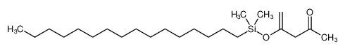 4-Penten-2-one, 4-[(hexadecyldimethylsilyl)oxy]-_97916-30-8