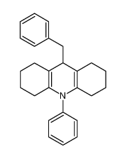 9-Benzyl-10-phenyl-1,2,3,4,5,6,7,8,9,10-decahydro-acridine_97934-40-2