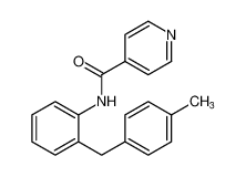 4-Pyridinecarboxamide, N-[2-[(4-methylphenyl)methyl]phenyl]-_97936-85-1