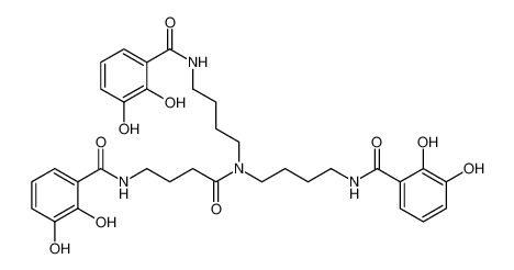 N-(4-(bis(4-(2,3-dihydroxybenzamido)butyl)amino)-4-oxobutyl)-2,3-dihydroxybenzamide_97938-07-3
