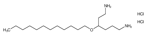 3-(dodecyloxy)hexane-1,6-diamine dihydrochloride_97943-95-8
