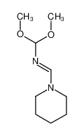 Dimethoxymethyl-[1-piperidin-1-yl-meth-(E)-ylidene]-amine_97945-45-4