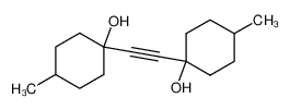 4,4'-dimethyl-1,1'-ethynediyl-bis-cyclohexanol_97945-56-7