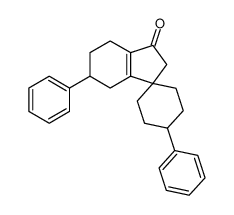 4,6'-diphenyl-4',5',6',7'-tetrahydrospiro[cyclohexane-1,1'-inden]-3'(2'H)-one_97945-68-1