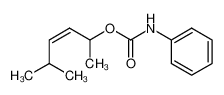 (Z)-5-methylhex-3-en-2-yl N-phenylcarbamate_97946-18-4
