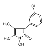 1-hydroxy-3-(3-chlorophenyl)-4,5-dimethylpyrazole 2-oxide_97946-51-5