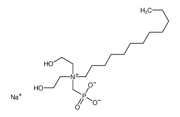 sodium,dodecyl-bis(2-hydroxyethyl)-(phosphonatomethyl)azanium_97952-35-7