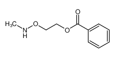 Benzoic acid 2-(N-methyl-aminooxy)-ethyl ester_97957-80-7