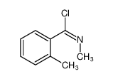 Benzenecarboximidoyl chloride, N,2-dimethyl-, (E)-_97960-71-9