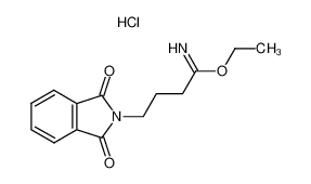 ethyl 4-(1,3-dioxo-2,3-dihydro-1H-isoindol-2-yl)butanecarboximidate hydrochloride_97961-52-9