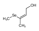 (Z)-3-Methylselanyl-but-2-en-1-ol_97963-23-0