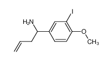4-amino-4-(3-iodo-4-methoxyphenyl)-1-butene_97974-63-5